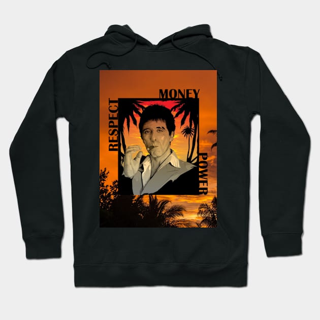 Scarface Soundtrack Review Hoodie by BoazBerendse insect